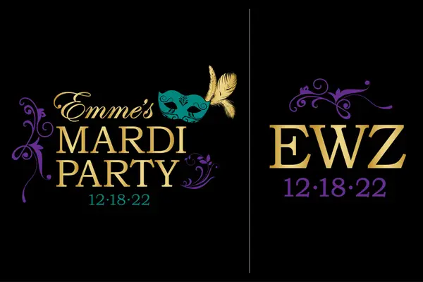 Mardi Gras Logo Design