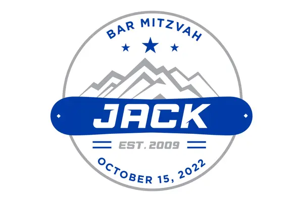 Ski Themed Bar Mitzvah Design