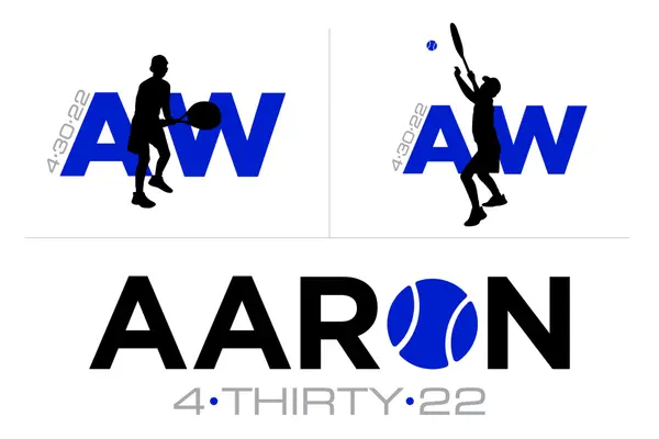 Tennis Themed Logos