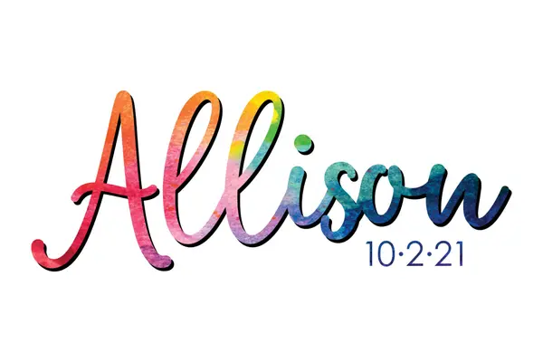 Tie Dye Logo Design