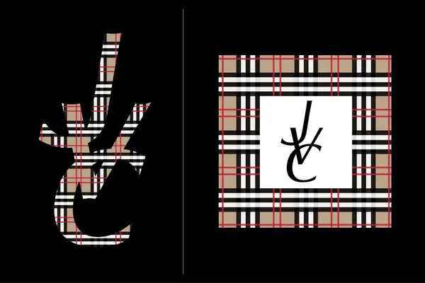 Burberry Themed Logo