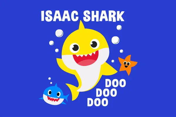 Baby Shark Themed Logo