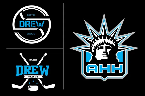Hockey Themed Logos