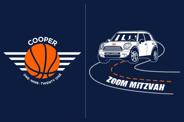 Mini Cooper Themed Logo