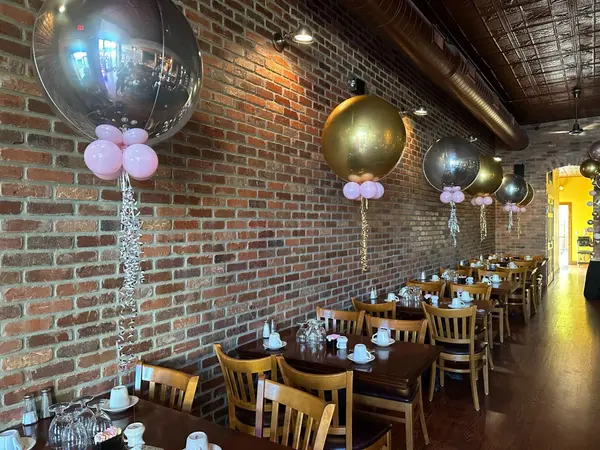 Metallic Orbz Centerpieces