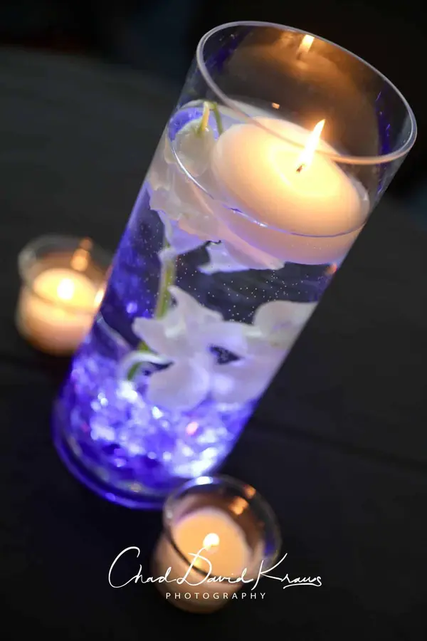 LED Orchid Centerpiece
