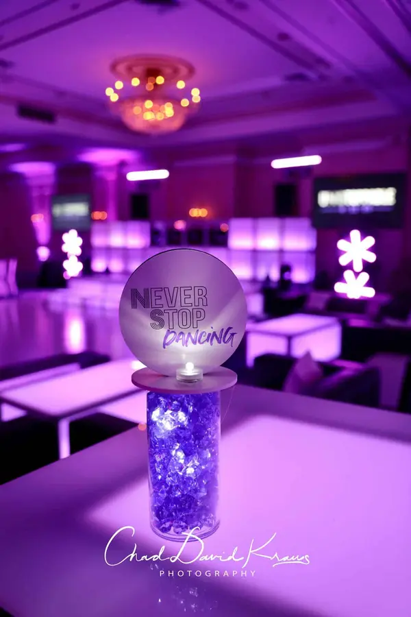 Mini Logo Centerpiece
