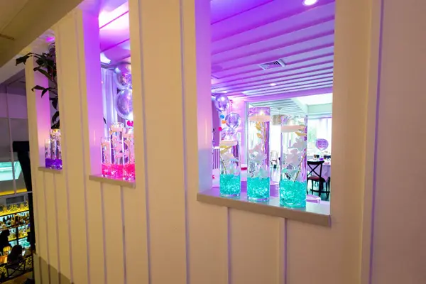 LED Orchid Cylinders