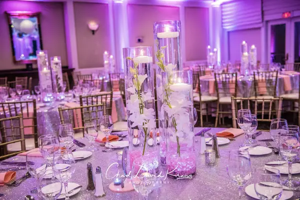 LED Orchid Centerpiece