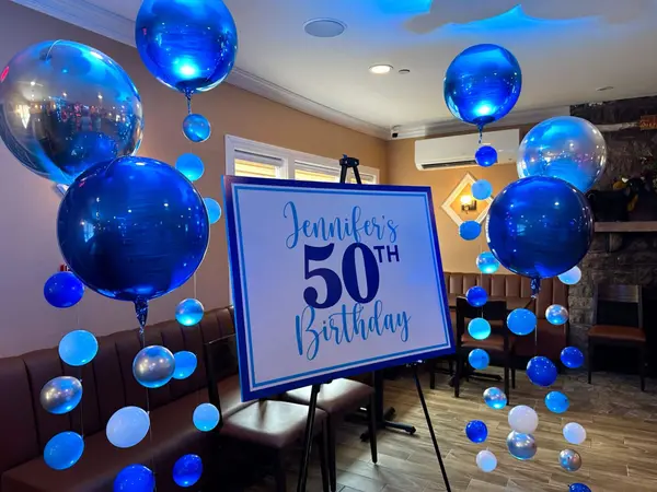 50th Birthday Welcome Sign