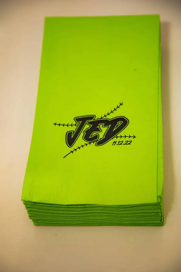 Green Cocktail Napkins
