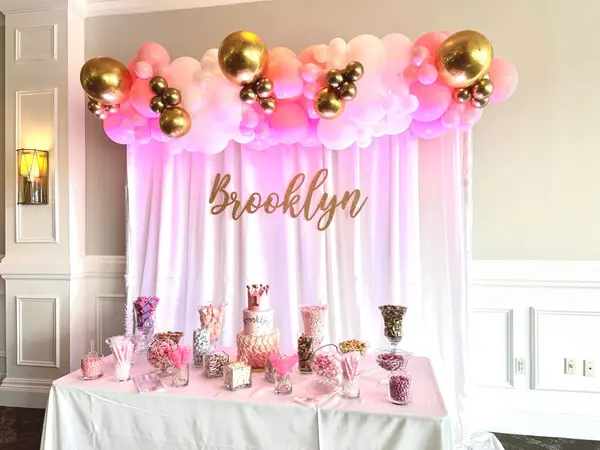 Organic Balloon Garland