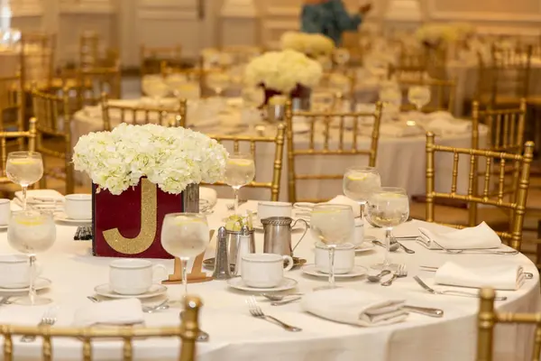 Floral Cube Centerpiece