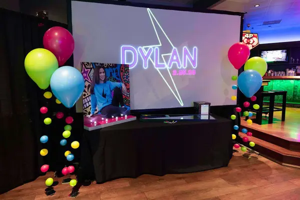 Neon Entrance Decor