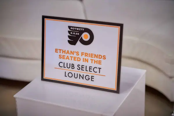 Seating Sign