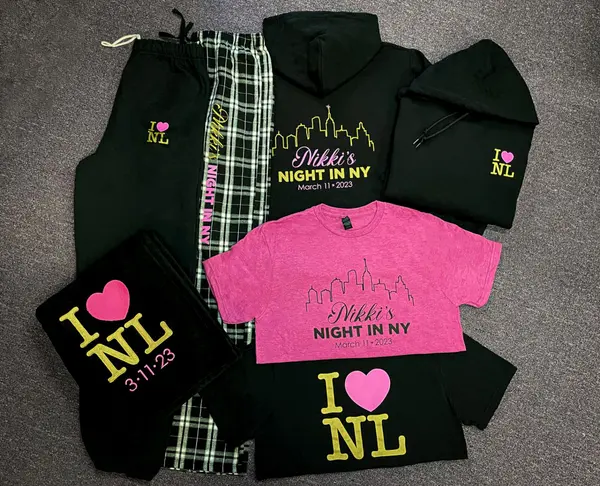 New York Theme Swag