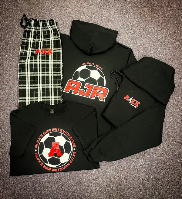 Soccer Theme Custom Swag