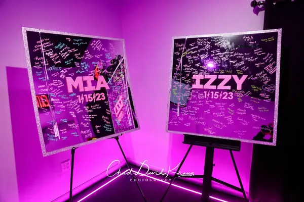 Mirror Sign In Board