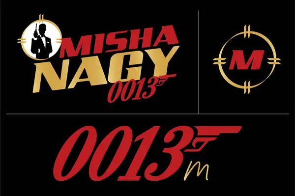 James Bond Theme Logo Design