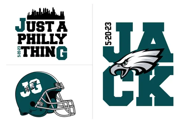 Eagles Football Logo Design