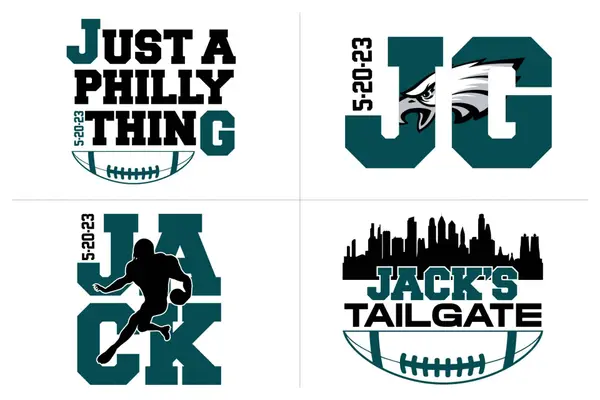 Eagles Football Logo Design