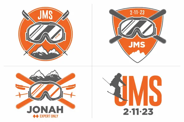 Ski Logo Design