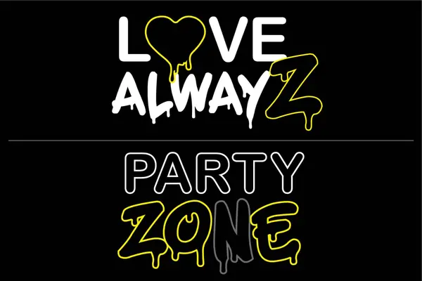 Drippy Letters Bat Mitzvah Logo