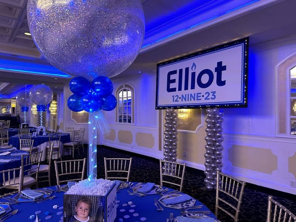 Chanukkah Themed Backdrop