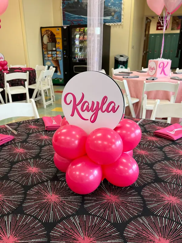 Pink Balloon Base
