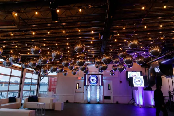 Silver Orbz Ceiling Install