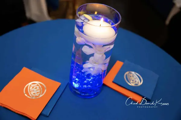 Mini Orchid Cocktail Centerpiece