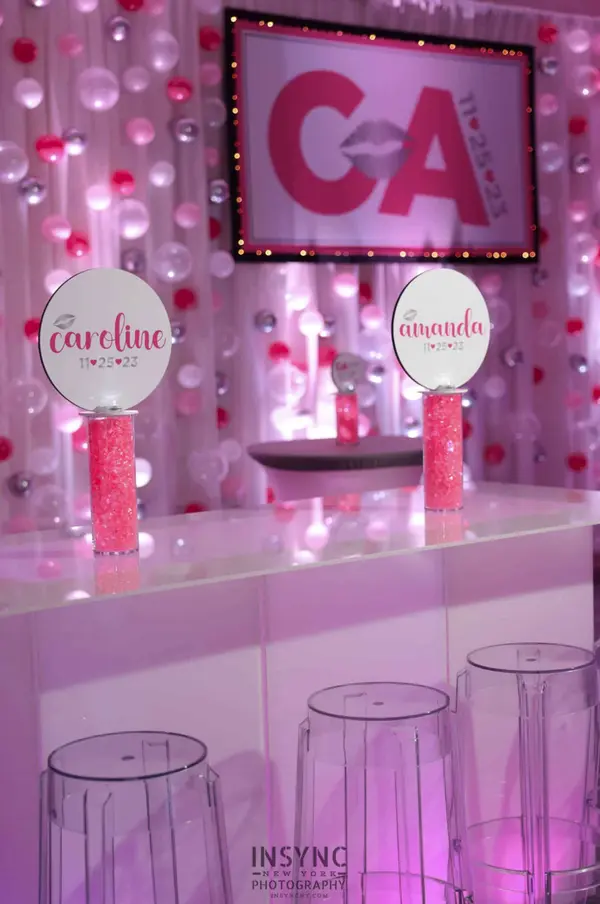 Bat Mitzvah Lounge Centerpieces
