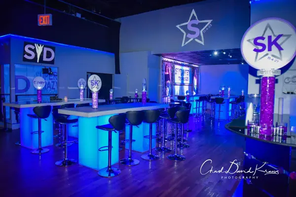 Bat Mitzvah Logo Centerpieces