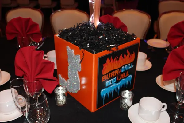 Fire and Ice Photo Cube