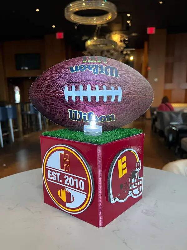 Mini Football Centerpiece