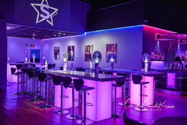 Blowup Photos on Entrance Wall