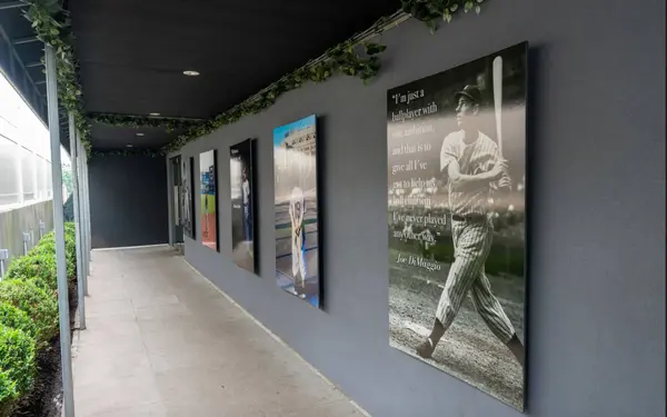 Yankees Themed Blowup Photos