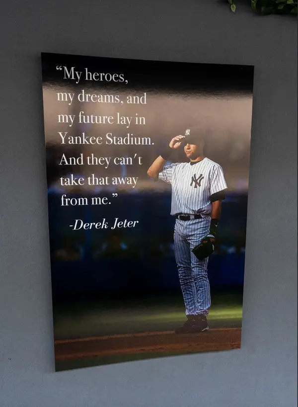 Yankees Themed Blowup Photos
