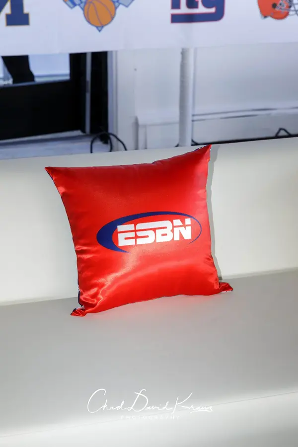 Neon Themed Bar Mitzvah Pillow