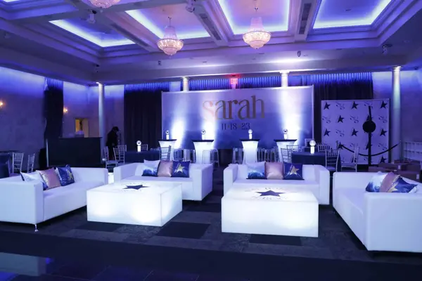 LED Bat Mitzvah Lounge