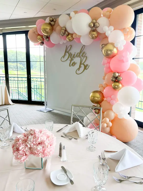 Pink Hydrangea Centerpieces