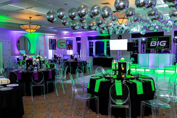 Neon Themed Bar Mitzvah