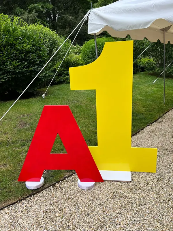 Custom Letter and Number Cutout