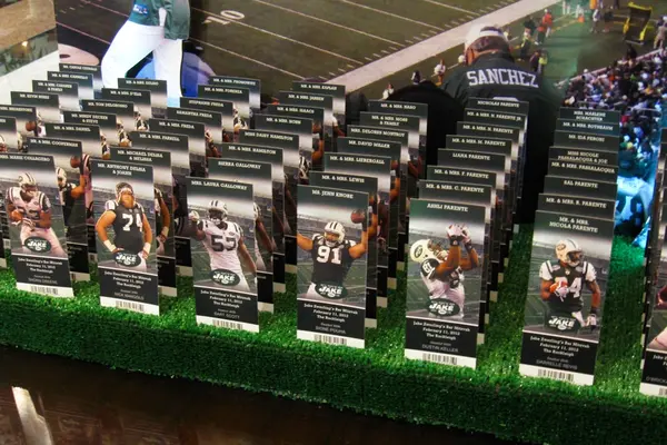 Jets Ticket Place Cards