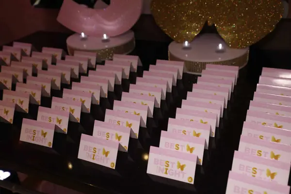 Butterfly Themed Logo Place Cards