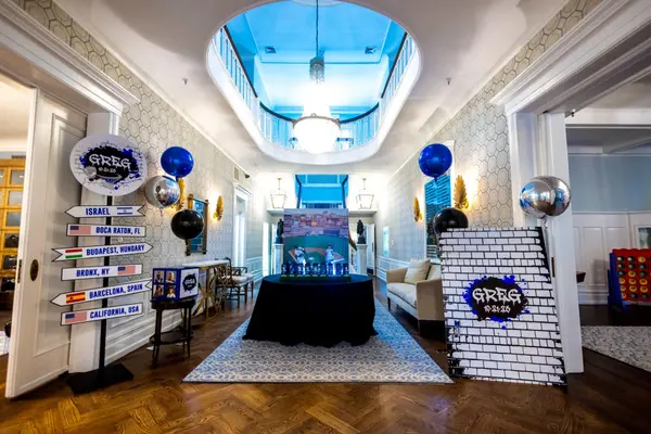 Sports Themed Entrance Display