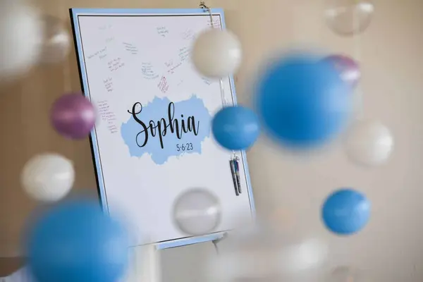 Printed Logo Sign in board