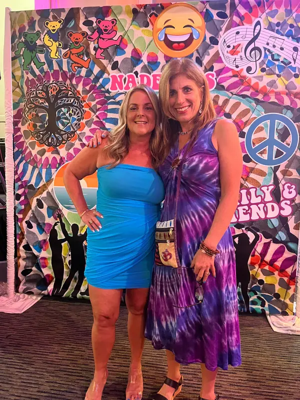 Tie Dye Step and Repeat
