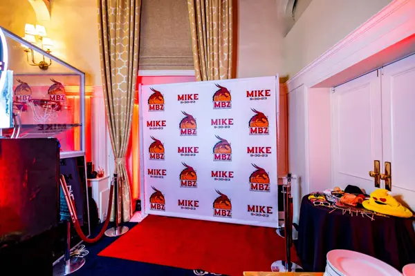 Basketball Themed Step and Repeat