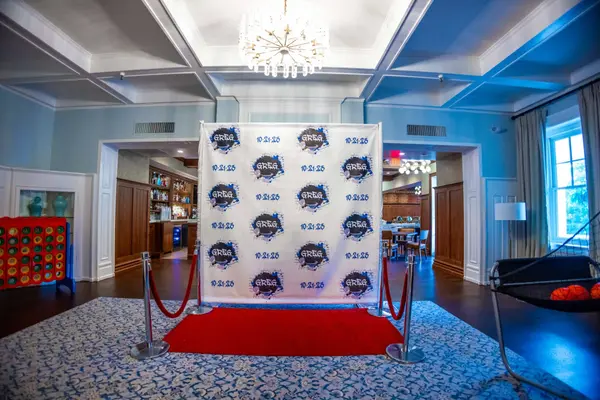 Sports Graffiti Themed Step and Repeat